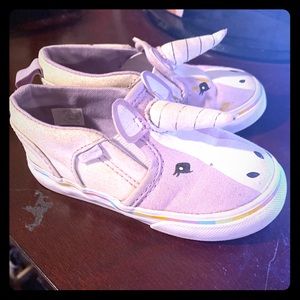 Toddler girls purple Unicorn Vans